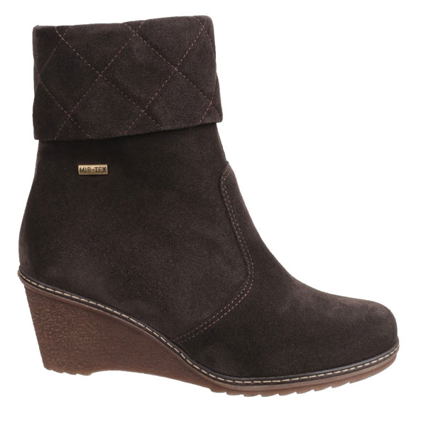 Cornwell Suede Zip Ankle Boot For Everyday Wear