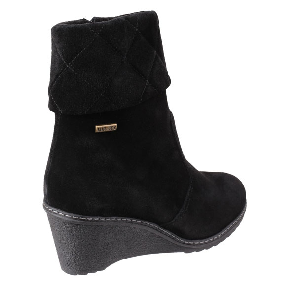 Cornwell Suede Zip Ankle Boot For Everyday Wear