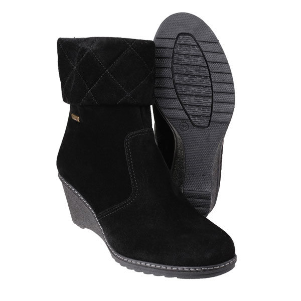 Cornwell Suede Zip Ankle Boot For Everyday Wear