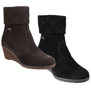 Cornwell Suede Zip Ankle Boot For Everyday Wear