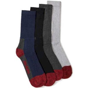 Cushion Crew Socks Hard Working Feet