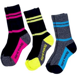 Cushioned Crew Socks Long Shift Comfort Pack of 3