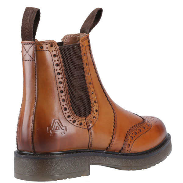 Dalby Pull On Boot – Smart Brogue Look with Everyday Comfort