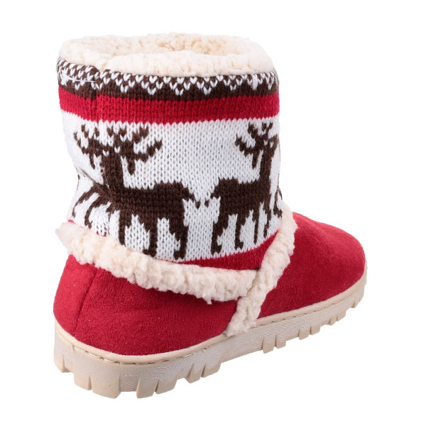 Denmark Junior Pull-On Bootie Slipper