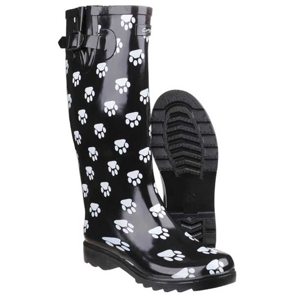 Dog Paw GripStep Rain Boots