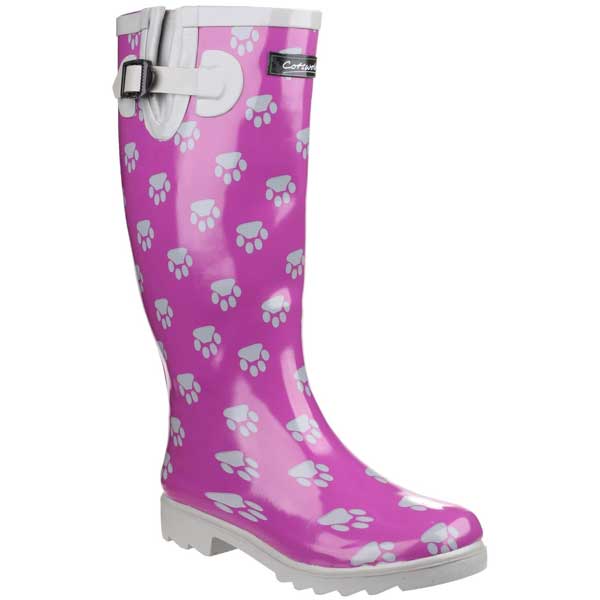 Dog Paw GripStep Rain Boots