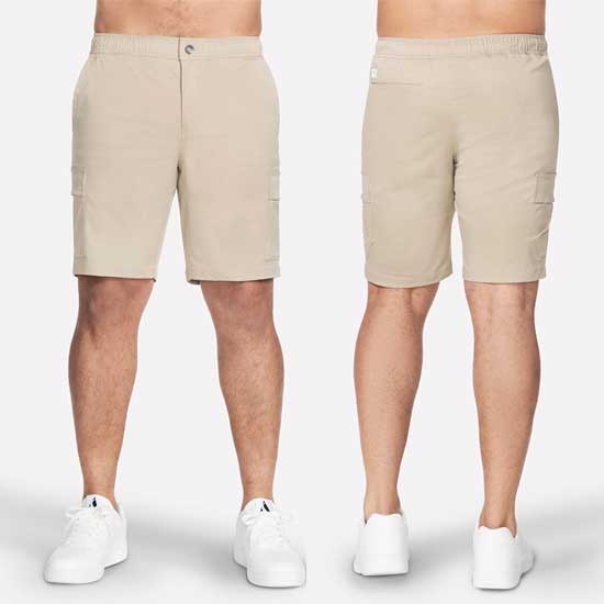 Downtown Stretch Cargo Shorts with Side Pockets