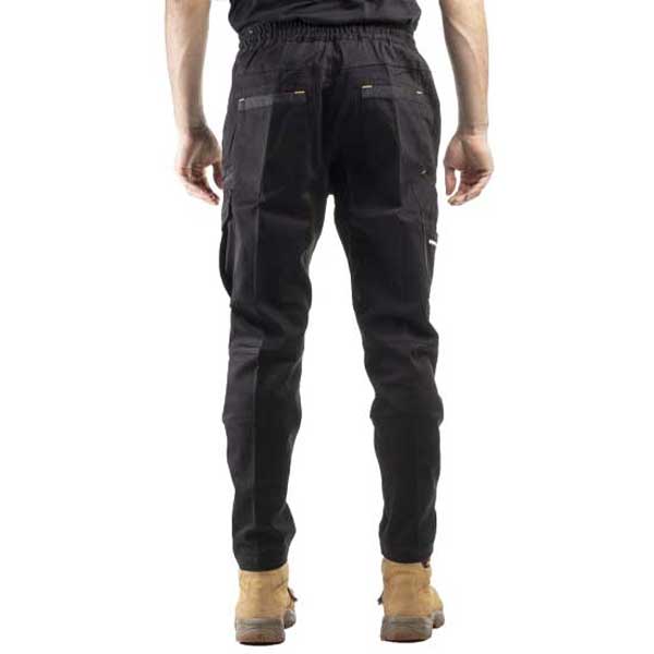 Dynamic Trousers with Elastic Waist and Tool Storage