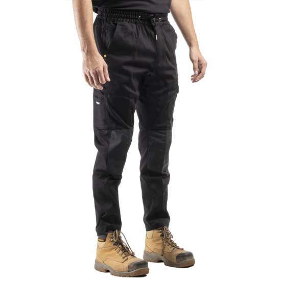 Dynamic Trousers with Elastic Waist and Tool Storage