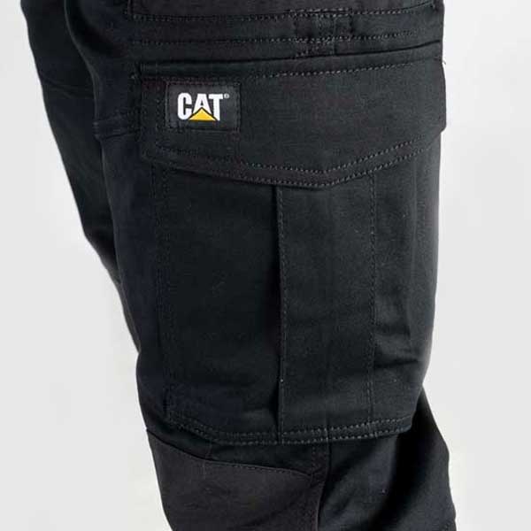 Dynamic Trousers with Elastic Waist and Tool Storage