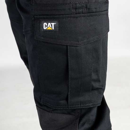 Dynamic Trousers with Elastic Waist and Tool Storage