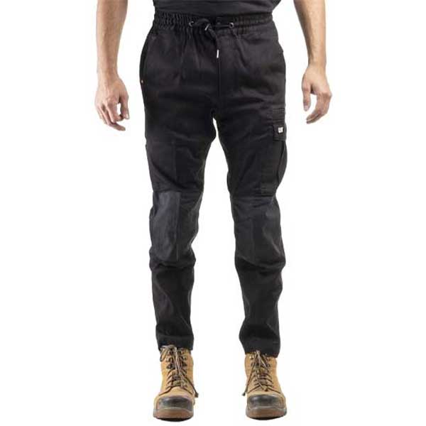 Dynamic Trousers with Elastic Waist and Tool Storage