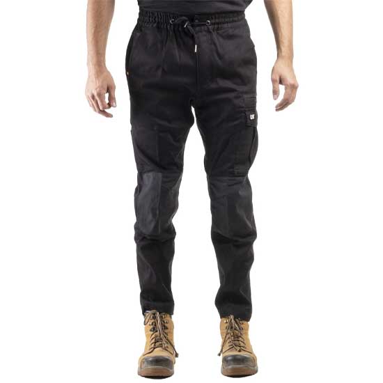 Dynamic Trousers with Elastic Waist and Tool Storage