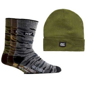 Essential Camo Sock and Beanie