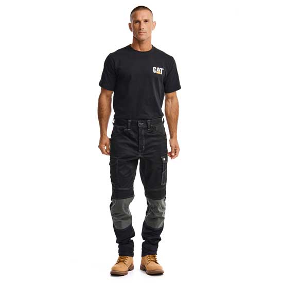 Men’s Essential Black Sports Utility Holster Trousers