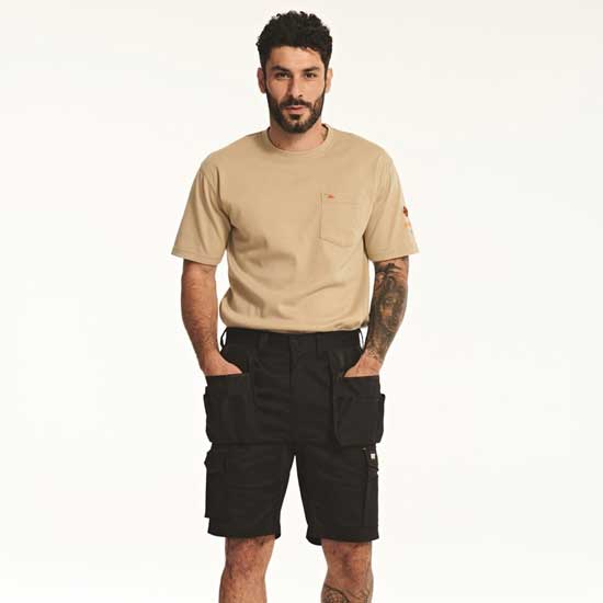Essential Stretch Pocket Shorts Mens Flexible Performance