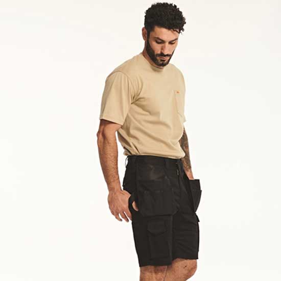 Essential Stretch Pocket Shorts Mens Flexible Performance