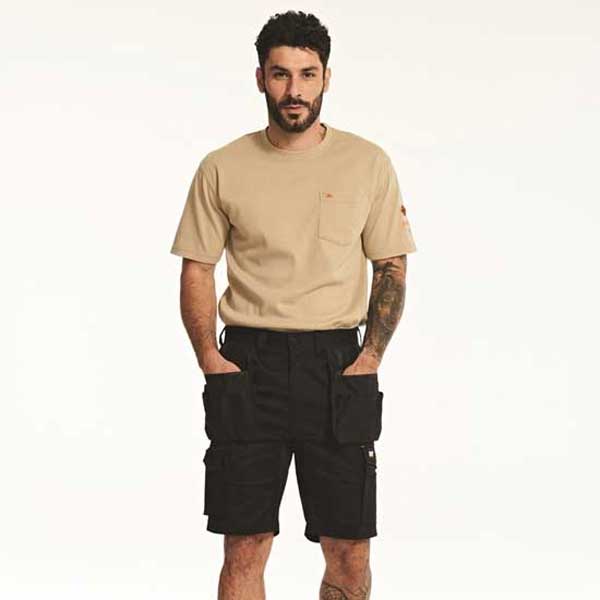 Essential Stretch Pocket Shorts Mens Flexible Performance