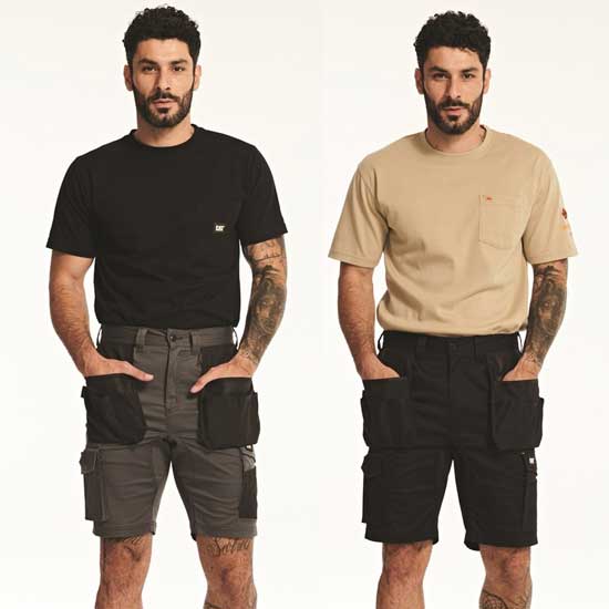 Essential Stretch Pocket Shorts Mens Flexible Performance
