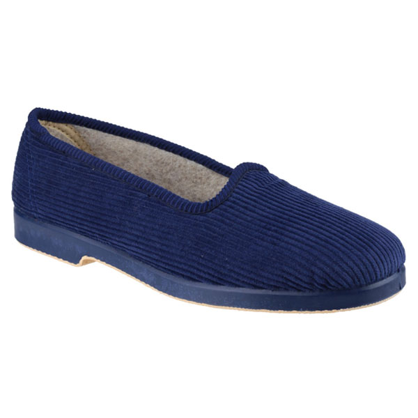 Eva Corduroy Slip-On Winter Slippers for Women