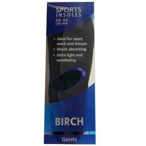 Ultra Light Black EVA Shoe Insoles