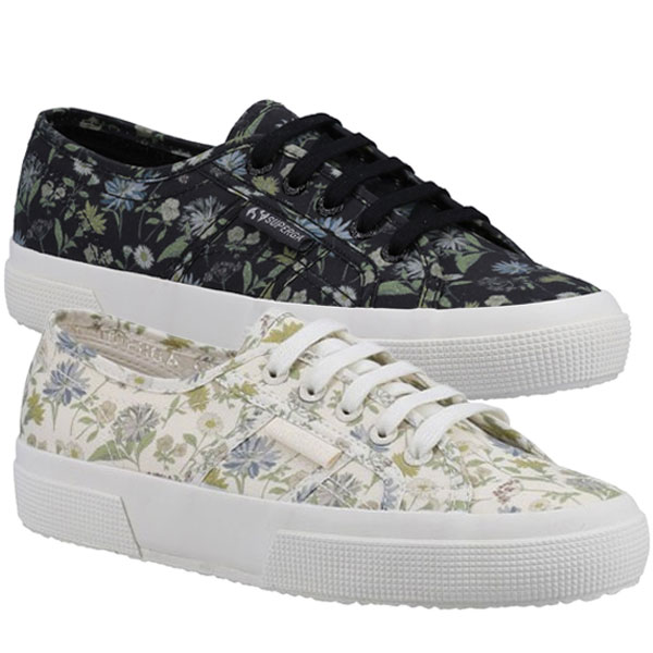 Everyday Trainers with Floral Twist