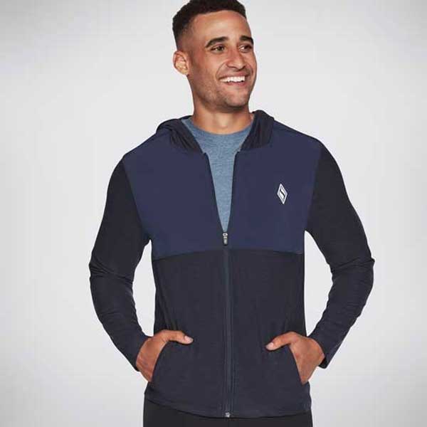 Flatlock Seam Skech-Knits Full Zip Hoodie for Comfort
