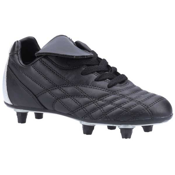 Lace-Up Soft Ground Football Boots with Screw In Studs