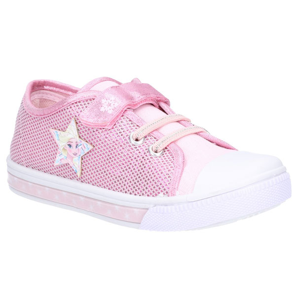 Frozen Sparkle Touch Strap Sneakers