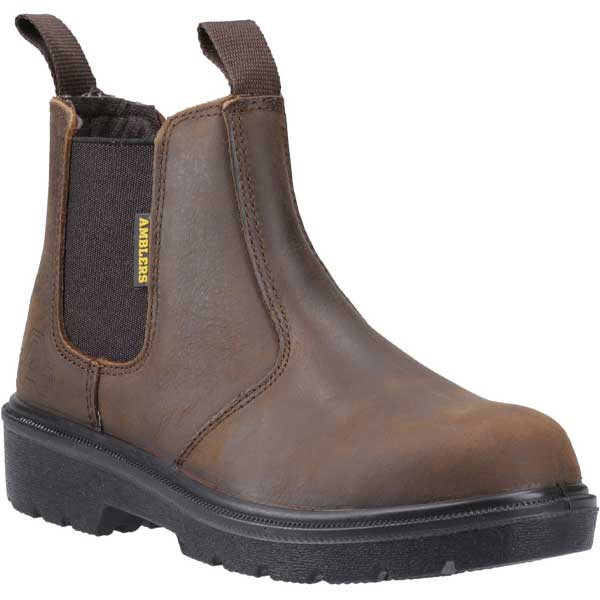 FS128 Lightweight Safety Dealer Boots(Brown)