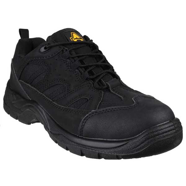 FS214 Black Vegan Safety Shoe