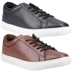 Galaxy Men’s Leather Smart Casual Sneakers
