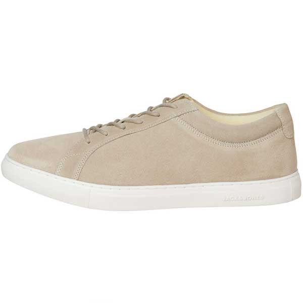 Suede Trainers with Rubber Grip Sole