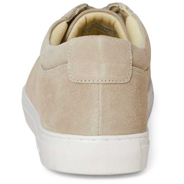 Suede Trainers with Rubber Grip Sole