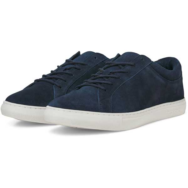 Suede Trainers with Rubber Grip Sole