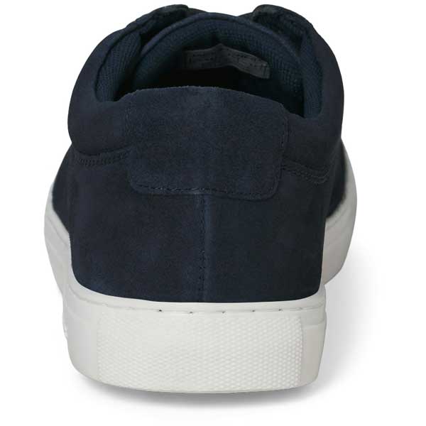 Suede Trainers with Rubber Grip Sole