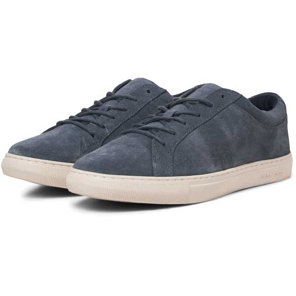 Suede Trainers with Rubber Grip Sole