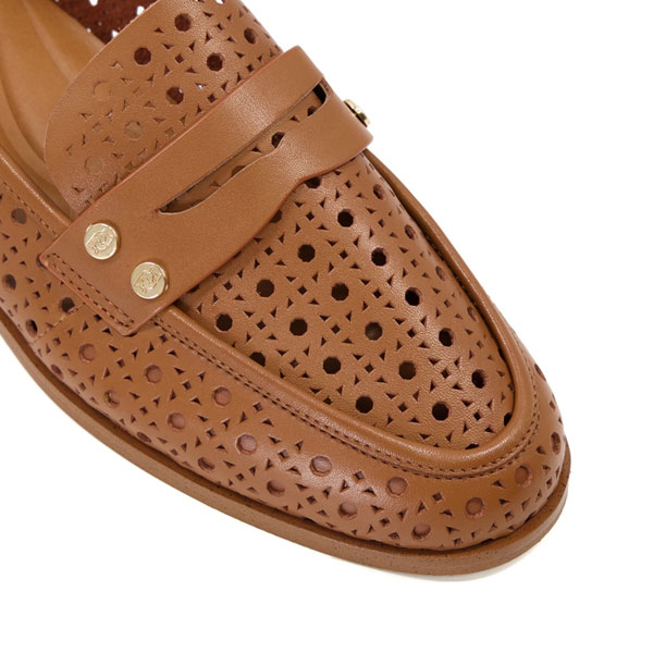 Glimmered Classic Leather Shoes