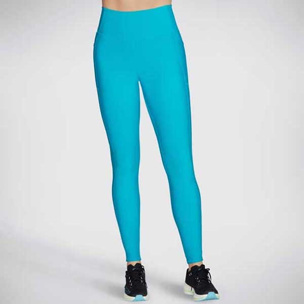 GO FLEX Rib High-Waisted Ladies Legging with Pockets