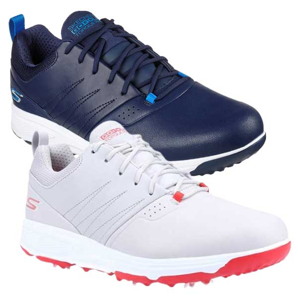 Pro Golf Shoes with Leather Upper and Comfort Insole