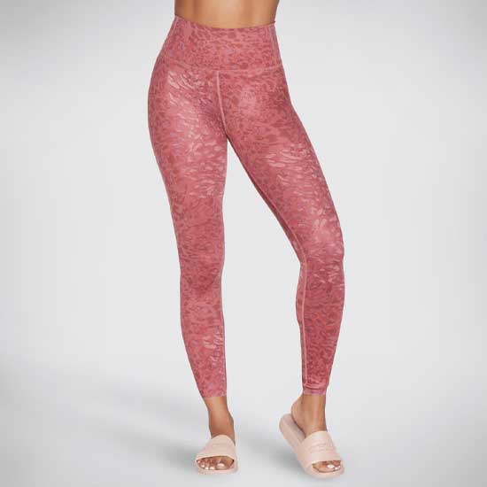 Go Sculpt Leopard Legging with Compression V-Back Waistband
