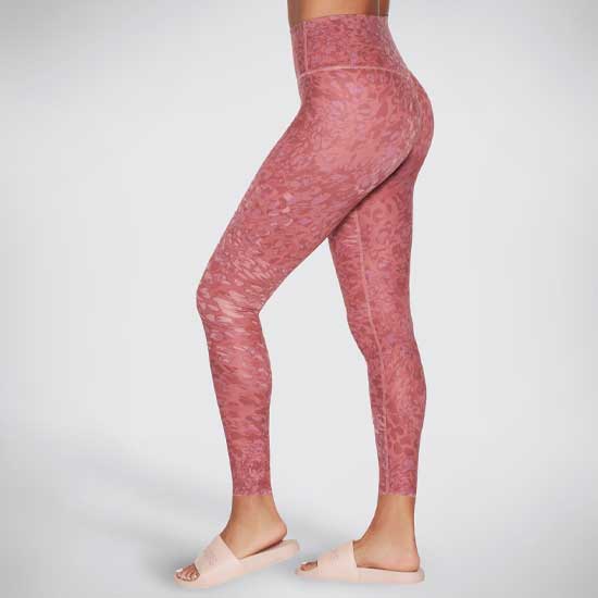 Go Sculpt Leopard Legging with Compression V-Back Waistband
