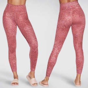 Go Sculpt Leopard Legging with Compression V-Back Waistband