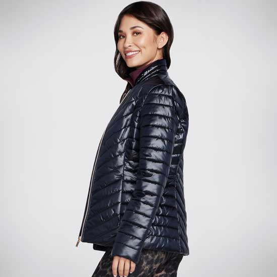 Go Shield Mock Neck Jacket with Zip Front