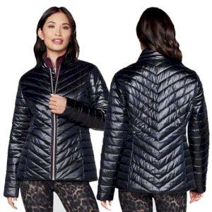 Go Shield Mock Neck Jacket with Zip Front