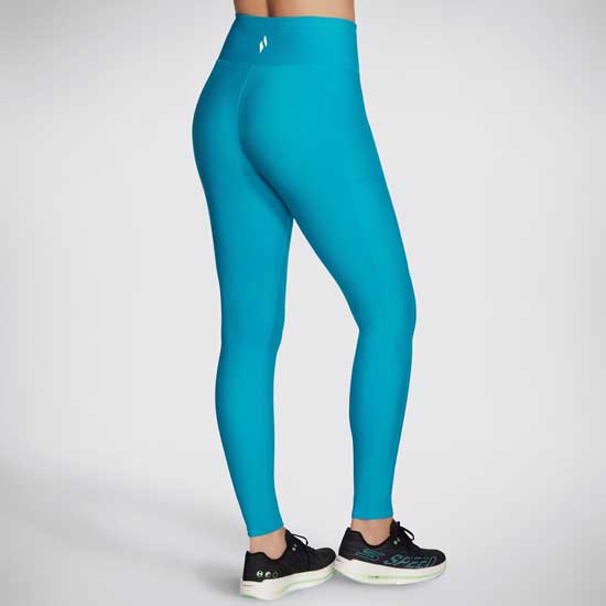 GO FLEX Rib High-Waisted Ladies Legging with Pockets