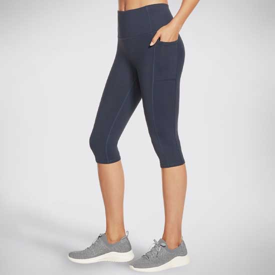 Ladies GOWALK High-Waisted Capri Leggings