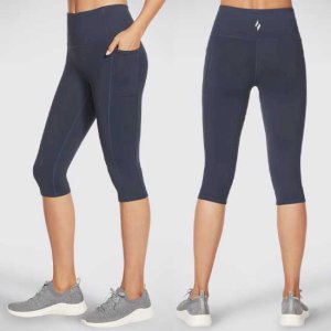 Ladies GOWALK High-Waisted Capri Leggings