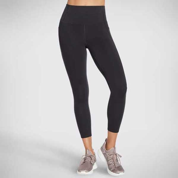 GOWALK Ladies 7/8 Legging with Compression Waist and Pockets
