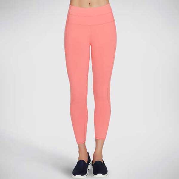 GOWALK Ladies 7/8 Legging with Compression Waist and Pockets